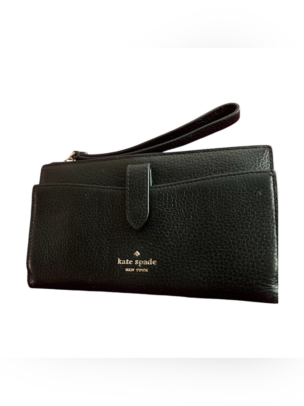 Kate Spade New York Pebbled Leather Leila Phone WRISTLET.
